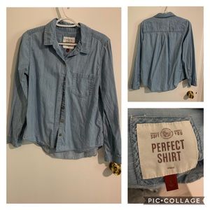 Women’s Denim Button Down